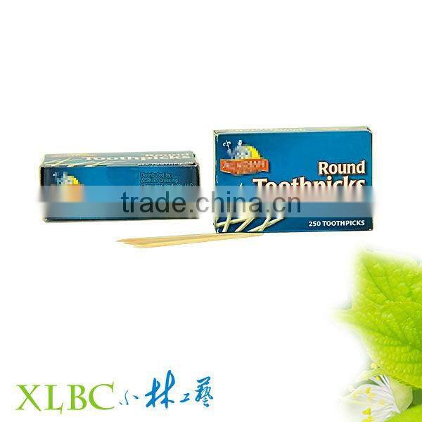 Nature Cello wrapped box bamboo toothpick