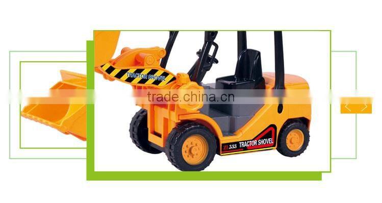 New product inertia friction toys diecast forklift truck model