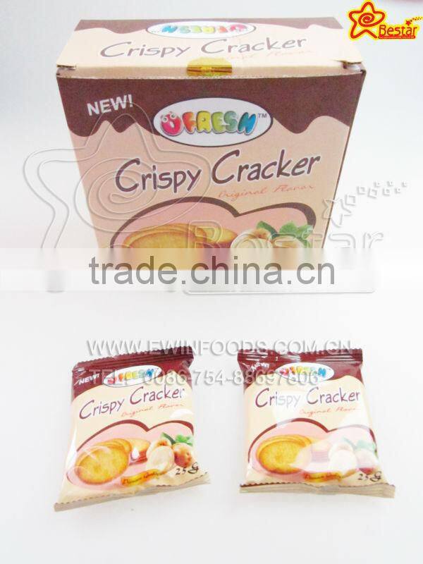 Delicious Snack !!! Big Round Biscuit Various Flavours Crispy Cracker