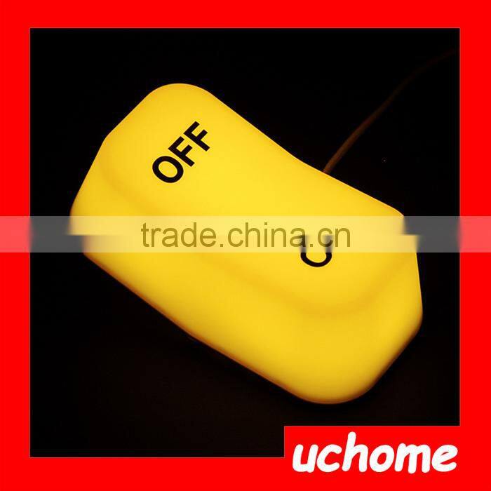 UCHOME Baby Night Light Gravity Sensor Lights Led ON OFF Lamp USB Rechargeable Long Time Work 3 Mode