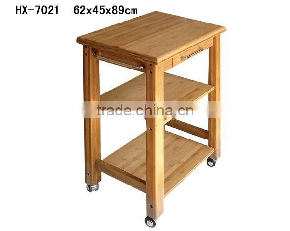 Mobile bamboo dining car