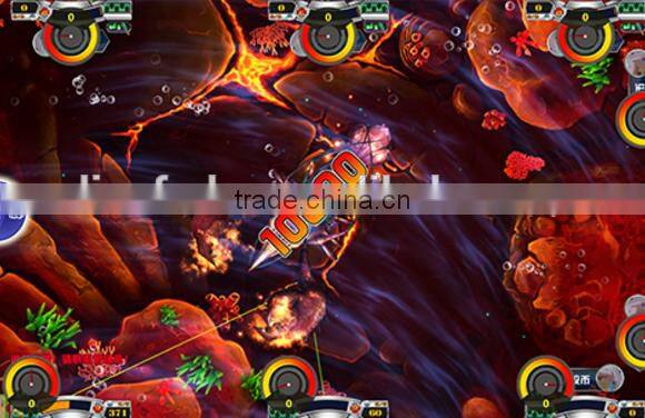 Top quality most popular Gold Fishing Rod ticket game machine for amusement park