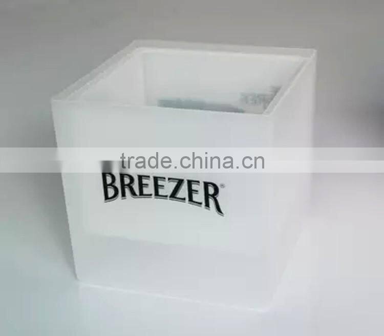 Plastic LED nice-looking cute ice bucket