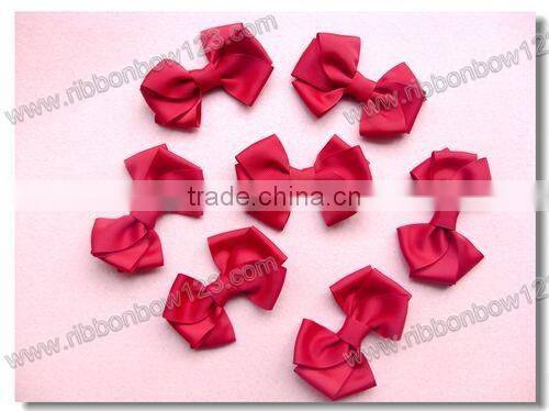 red grosgrain ribbob bow,wholesale tribbon bow