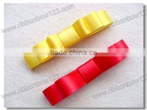 satin ribbon neck bow tie