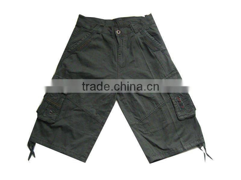 2012 new style men's stock canvas shorts 262