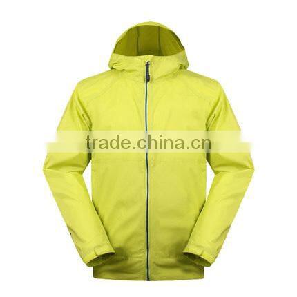 Nylon fabric windproof and waterproof windbreaker jacket