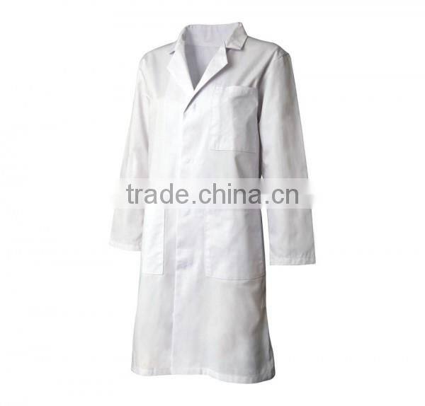 cotton white hospital medical lab coat in uniforms