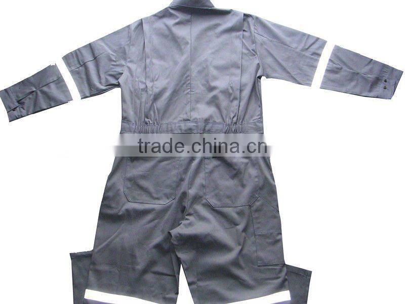 Hi-Visibility Flame Retardant Cotton Deluxe Work Coverall