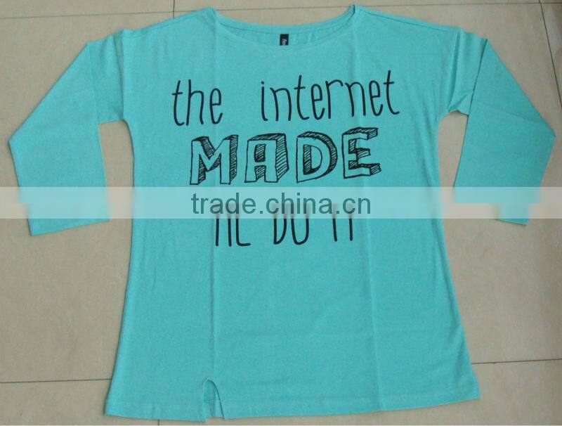 WOMEN SHORT SLEEVE BLANK T-SHIRT