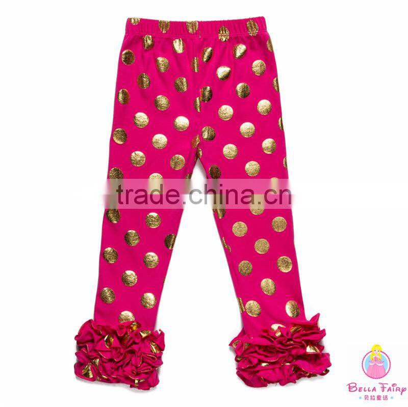 Infants&Toddlers Little Girls shiny Baby Long Pants boutique Kids Tight Pants