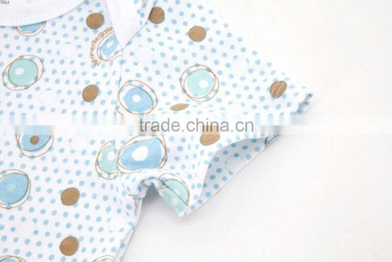 2017 Circle Design Baby Rompers