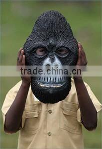 2015 hot sale gorilla mask,latex gorilla mask ,carnival gorilla mask