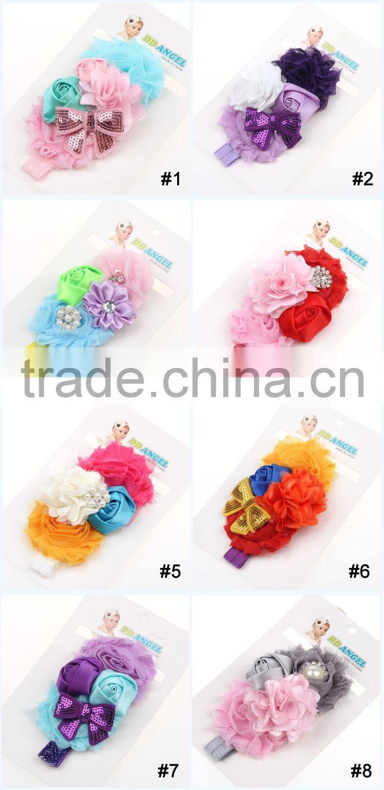 Kids cute top hair bow display cards,big hair ribbon bow,bow for hair