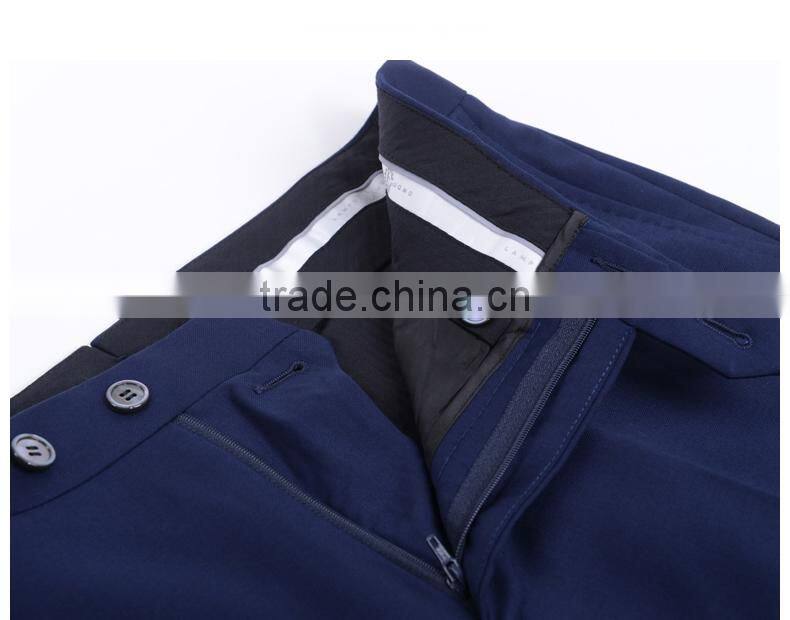 Wholesale Custom High Quality Men'S Wool Formal Business Wedding Pants