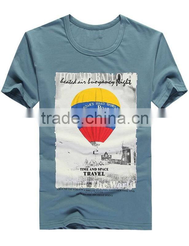 Fancy design printing t-shirt companies in China