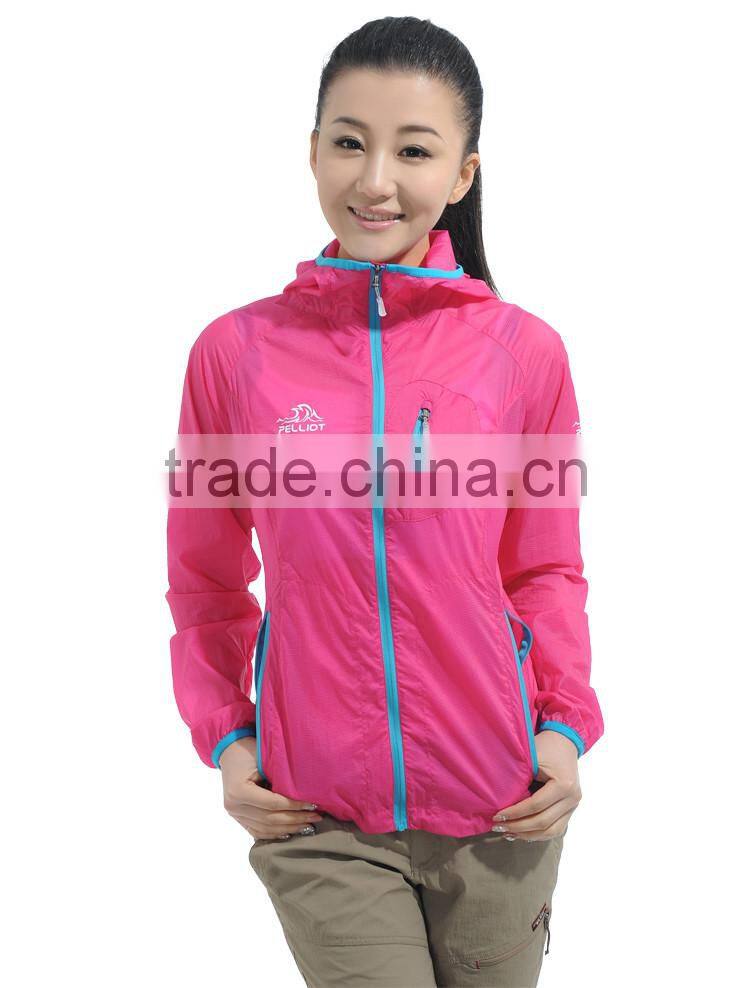 100% Nylon High quality waterproof summer jacket