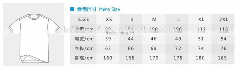 China whoelsale cheap bulk blank t-shirts pure cotton 180gsm