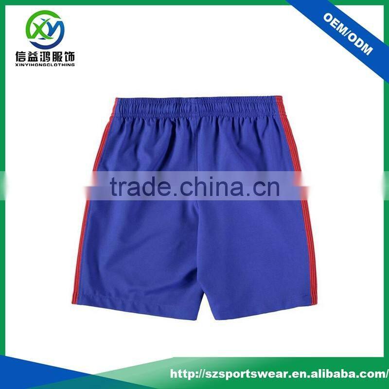 High-end Qaulity Contrast Stripe Boys Performance Fabric Short Basketball