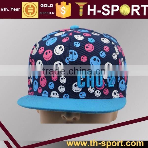 Fashion Happy Emoji Snapback Hats Baseball Cap