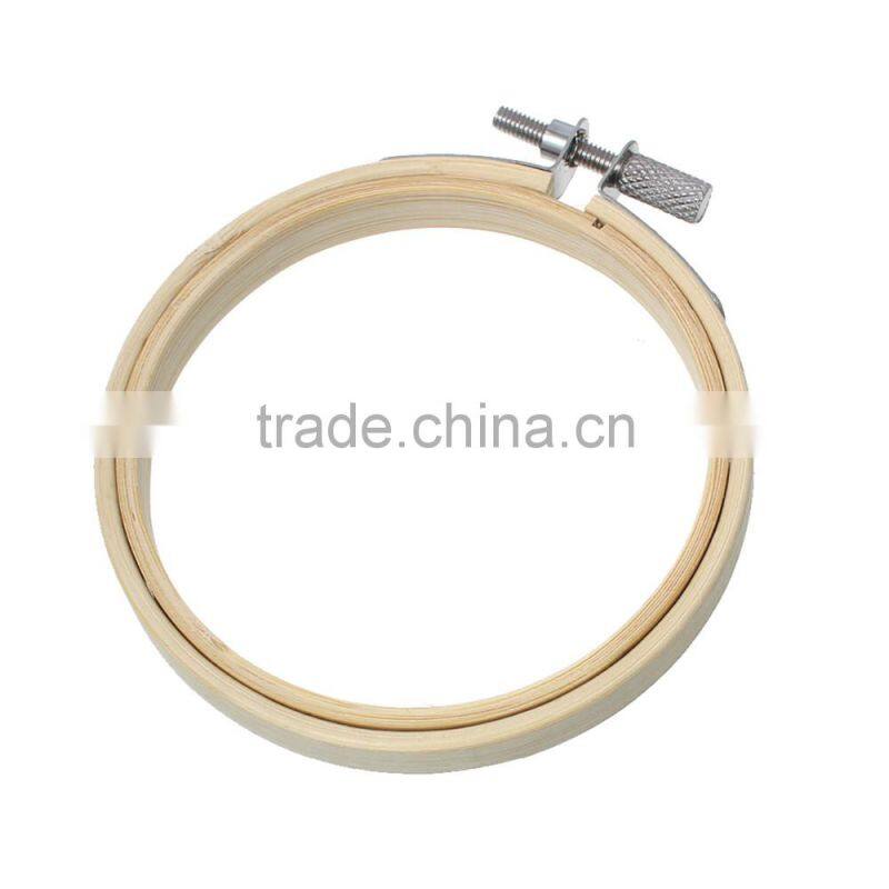 Craft Tools Cross Stitch Supplies Circle Round Natural Bamboo Embroidery Hoops