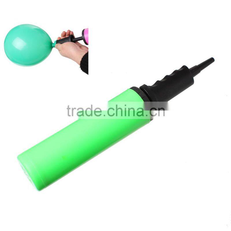 Party Supplies Inflator Tool Cylinder Green Plastic Balloon Pump