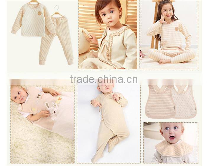 Quality Goods organic cotton fabric quilted for baby and maternity Garment