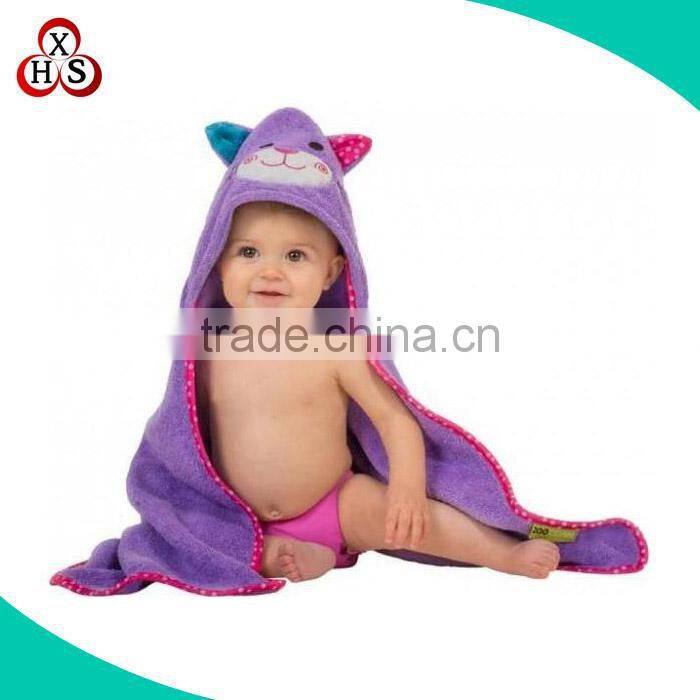 Wholesale baby animal towel with hood frog baby towel