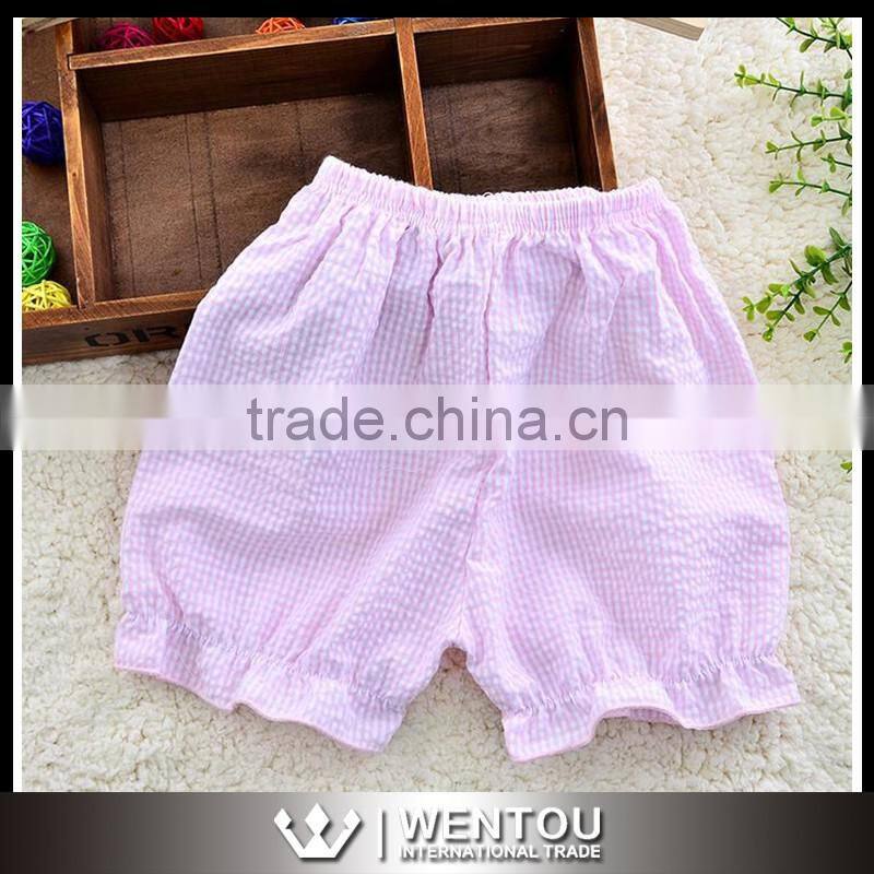 2016 New Arrival Seersucker Shorts For Children