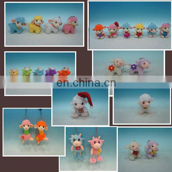 Cute and Mini lamb Toys with Plastic coils