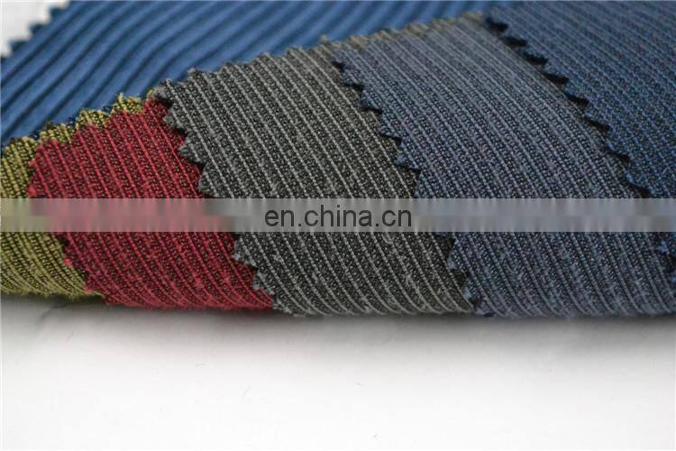 2016 factory price colorful nylon polyester wale corduroy fabric