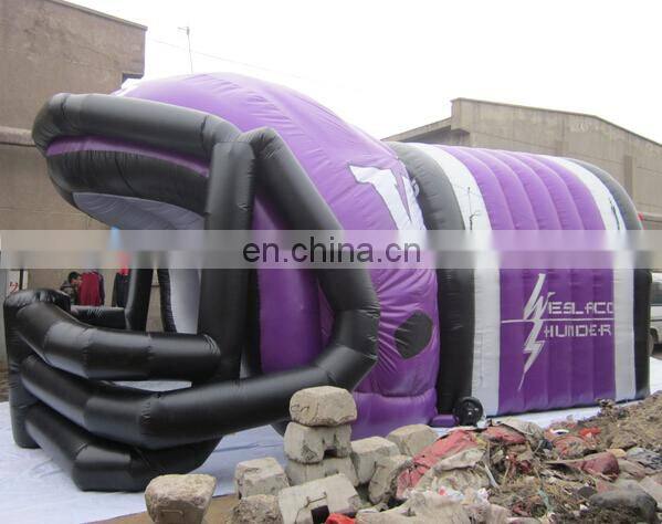 giant inflatable football tent for events promotion