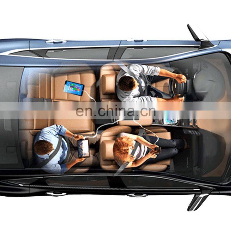 4 Port Car Charger 46W 8A, Multi-function 4 Port USB Car Charger for Mobile Phone