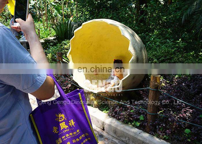 Outdoor Artificial Fiberglass Dinosaur Model