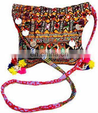 Handmade Vintage Banjara Clutch bags in aged look