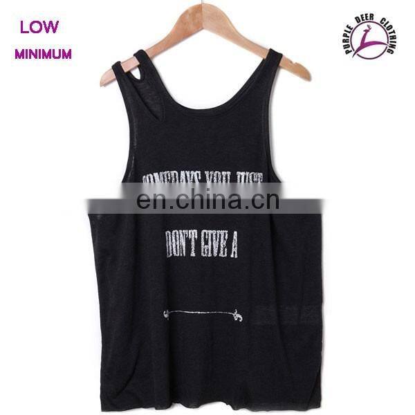 Women's printed vest sleeveless t shirt fashion crop top
