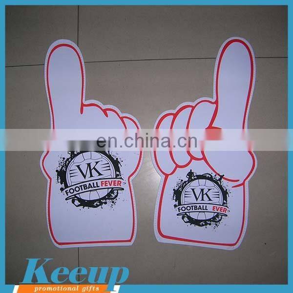 Popular Premiums Big Cheering Sponge Foam Finger Gloves