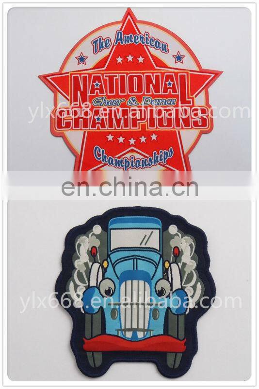 2015 Top grade school uniform woven badge