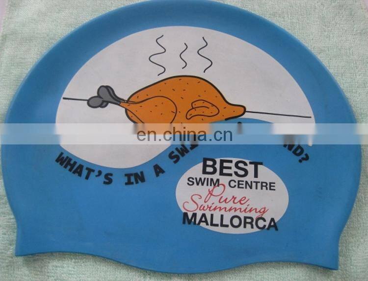 New product Silicone rubber swim caps made in China