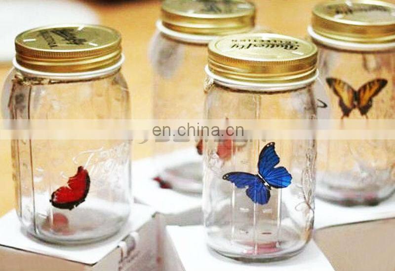 Artificial Wings Fluttering Butterfly Jar