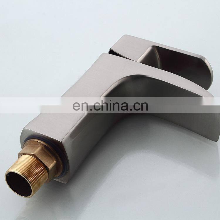 Hot sale single Handle Waterfall Bathroom Sink faucet