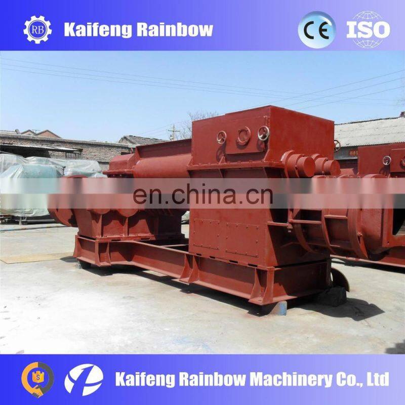 Popular red clay brick making machine for road
