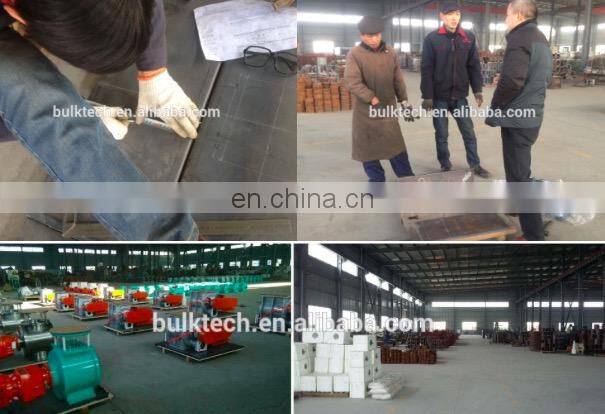 Rotary valve grain faucet feederrotary discharge valve