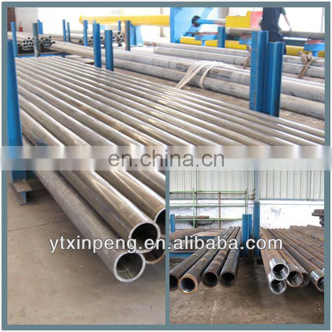 non -alloy galvanized DIN 2391 st52 cold drawn seamless steel honed tube