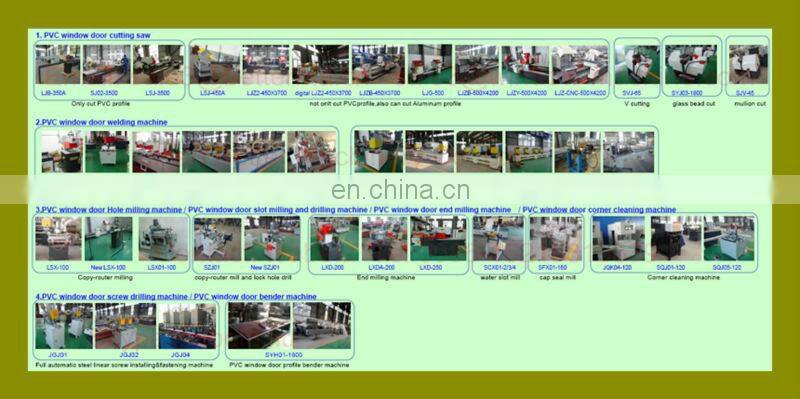 Single head welding machine/ PVC door window solder