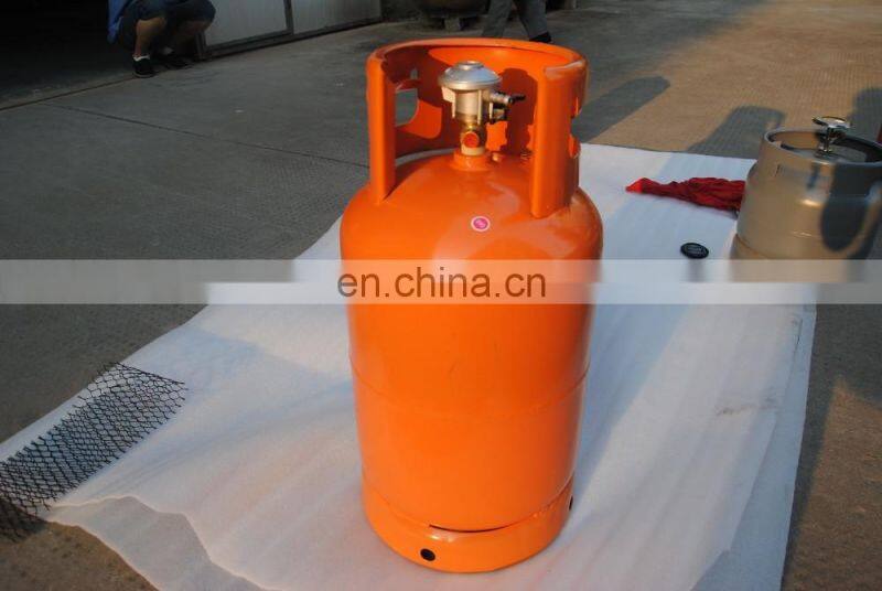 Gas Cylinder 12.5 kg 26.5 L with Brass Valve for Nigeria LPG Cooking