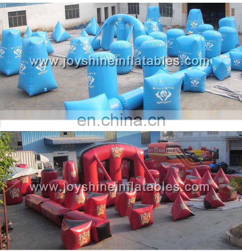 2019 Popular Gun Shooting Game Archery Laser Tag Sports Mini Win Bunker PVC Inflatable Paintball Bunkers