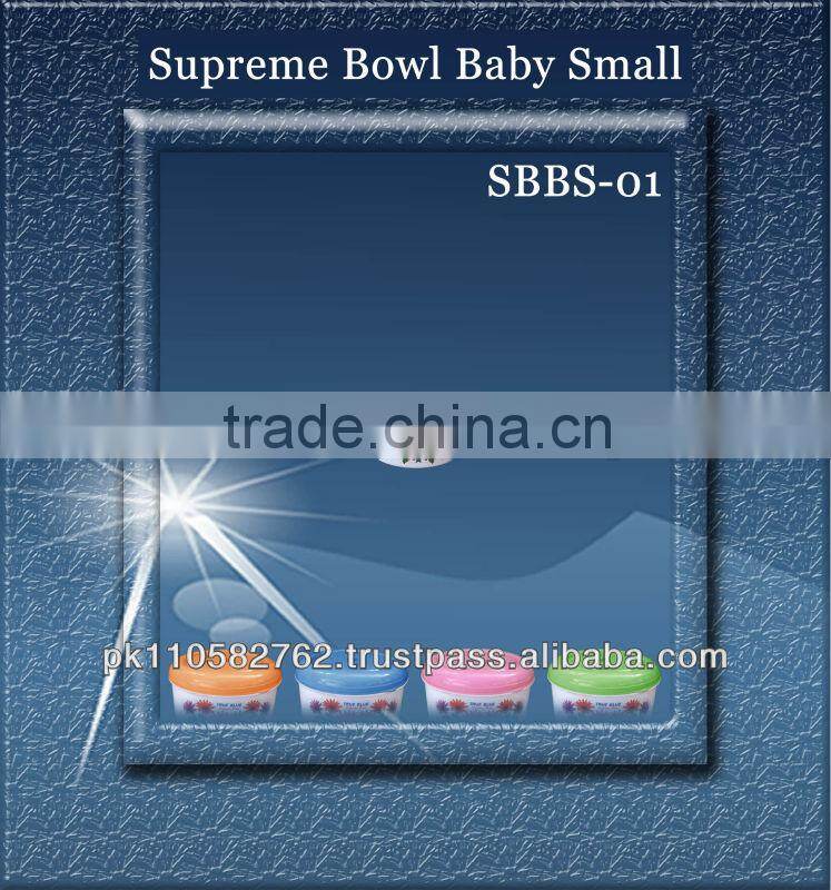 heat transfer printed plastic bowl with cover