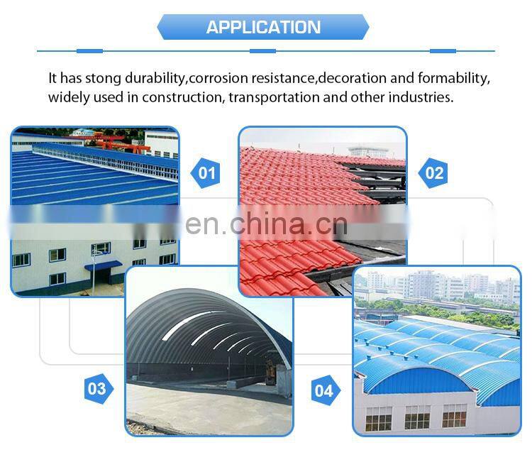 Prepainted Corrugated Sheet With Price List Trapezoid Roofing Sheet Online Selling Products