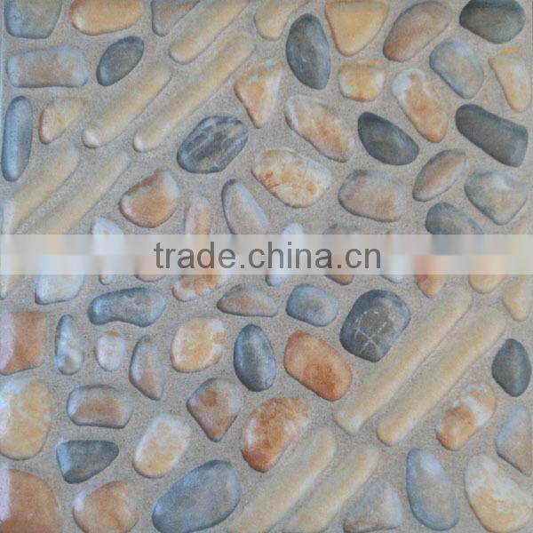 Indoor Rubber Floor Tiles 24x24 china cheap beige villa glazed rustic ceramic tile